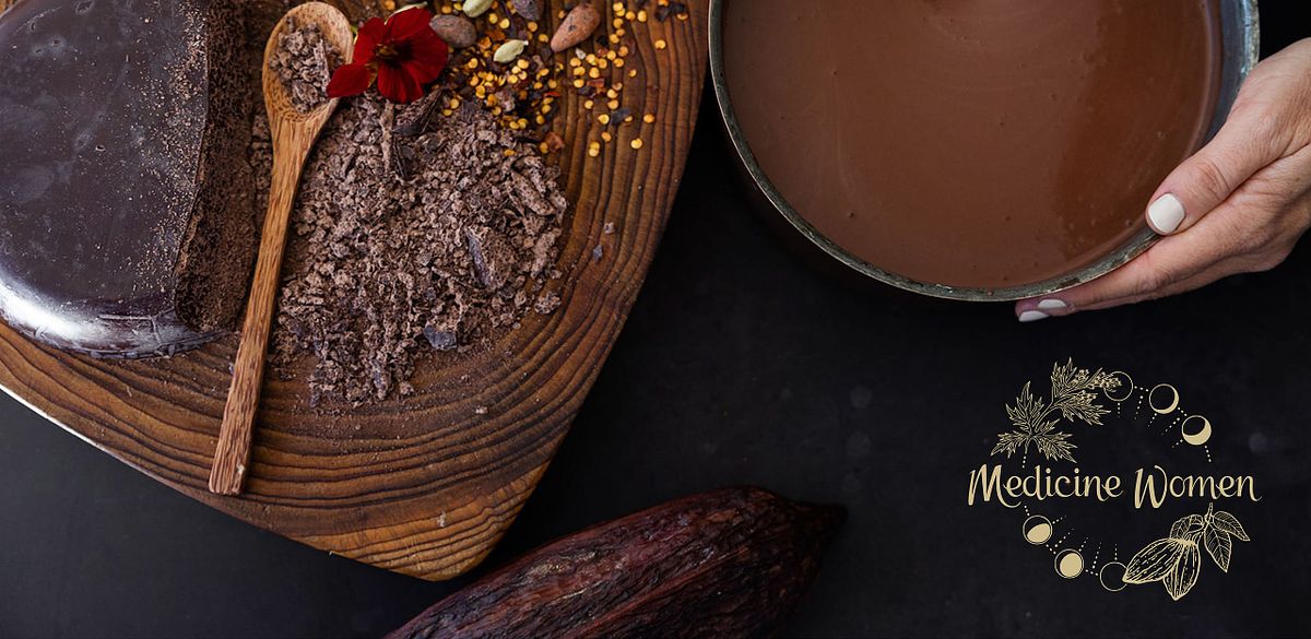 ceremonial cacao being prepared