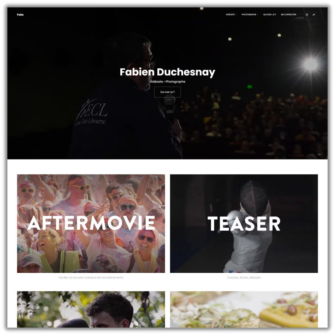 Fabien Duchesnay – Videoportfolio