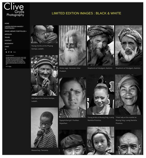 Tienda de fotografía de viajes en Pixpa