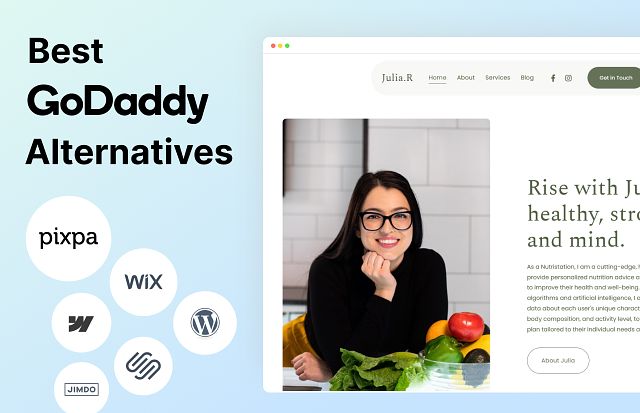 8 meilleures alternatives au créateur de sites Web Godaddy en 2025