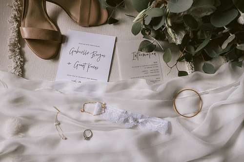 Bride Getting Ready