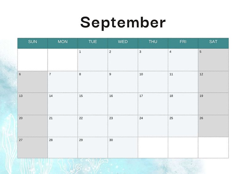 2026 Wall Calendar - Coastal Landscapes