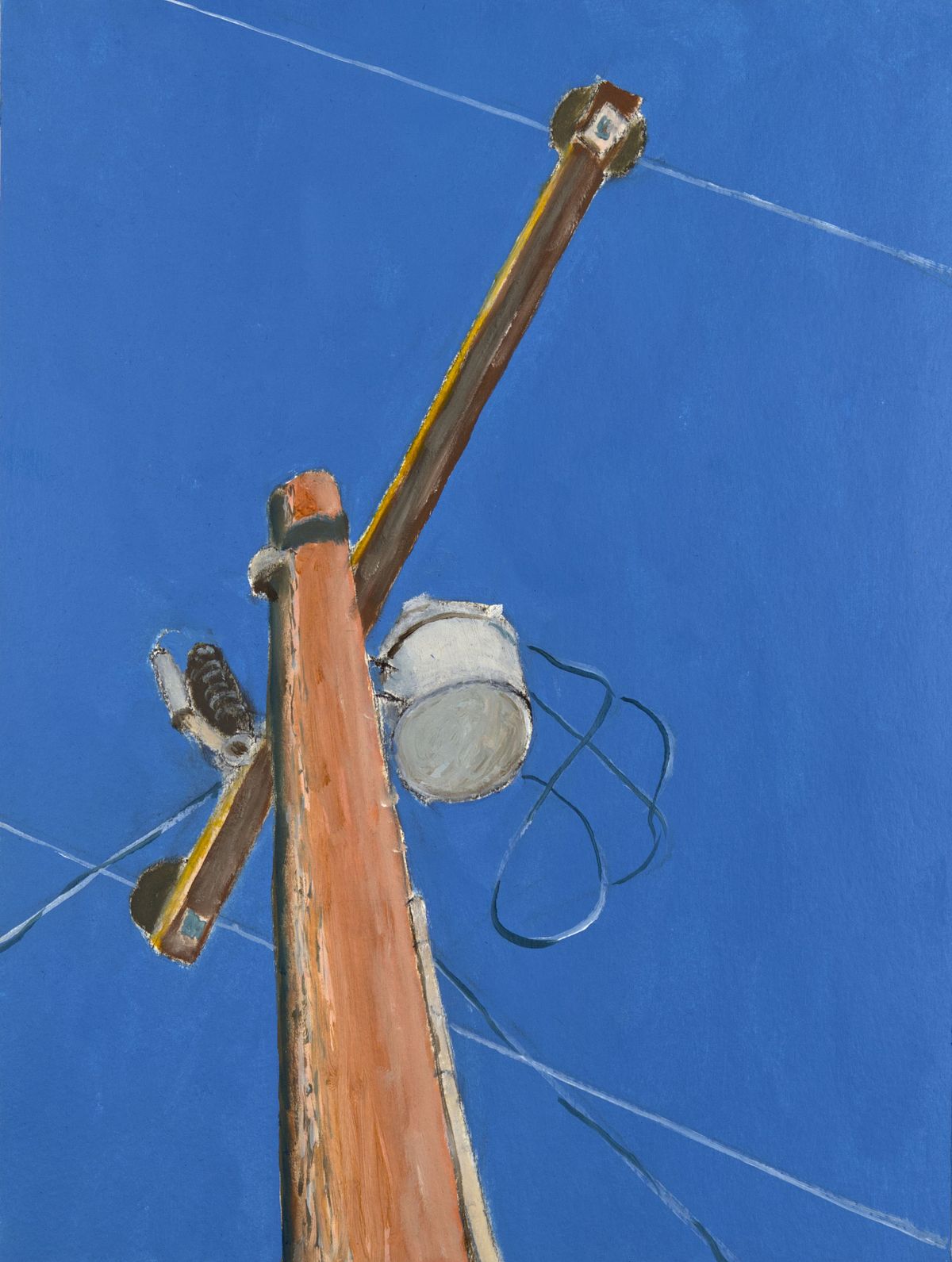 Cabin Telephone Pole