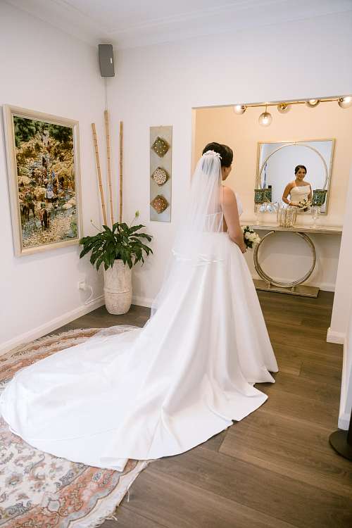 Bride Getting Ready