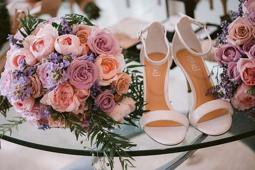 Bride Getting Ready