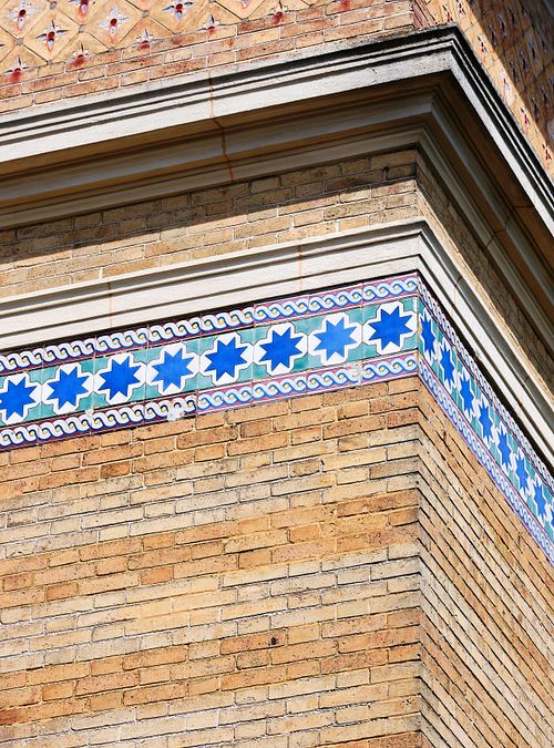 détail decoratif maison année 1930