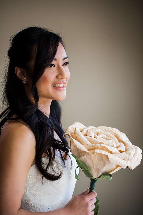 Bride Getting Ready