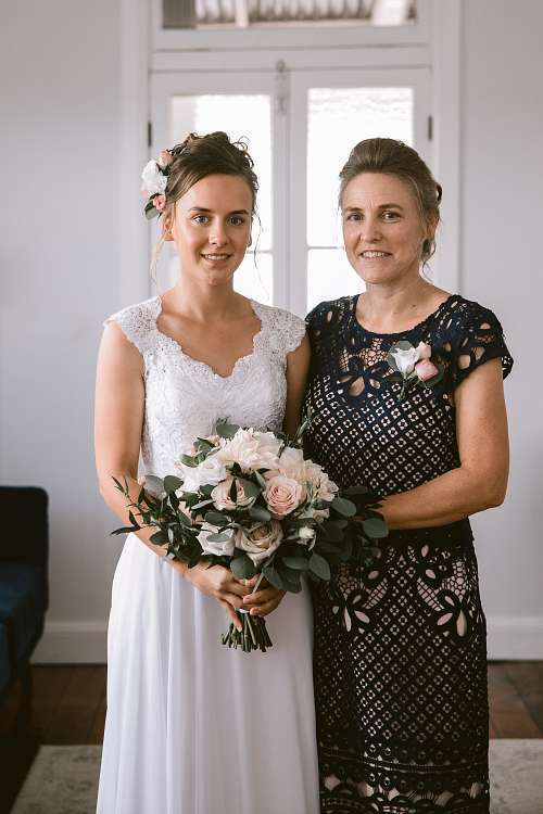 Bride Getting Ready