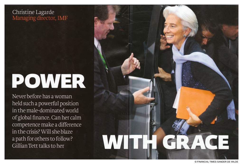 Christine Lagarde, Power with Grace
