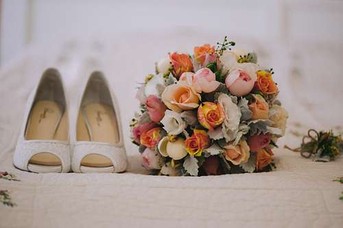 Bride Getting Ready
