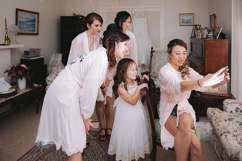 Bride Getting Ready