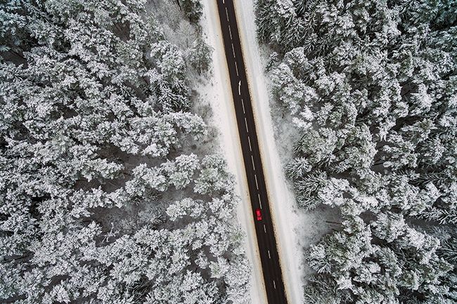 Winterse fotografie