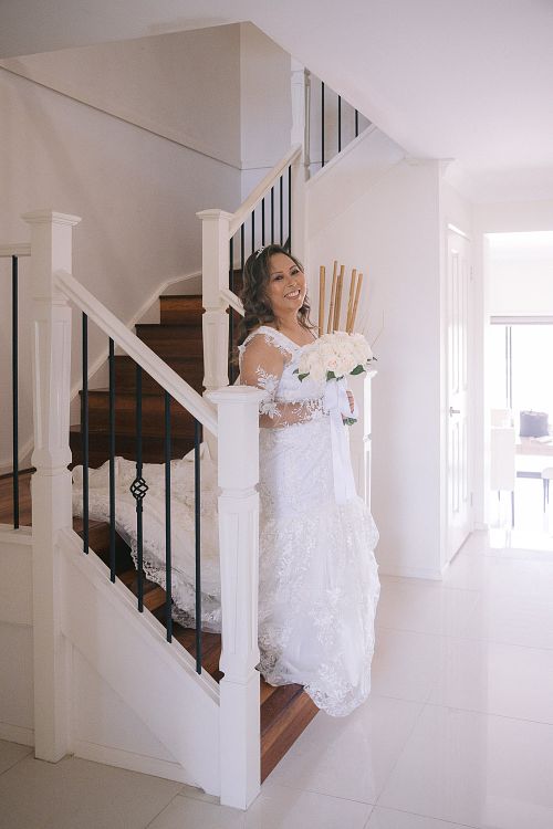 Bride Getting Ready