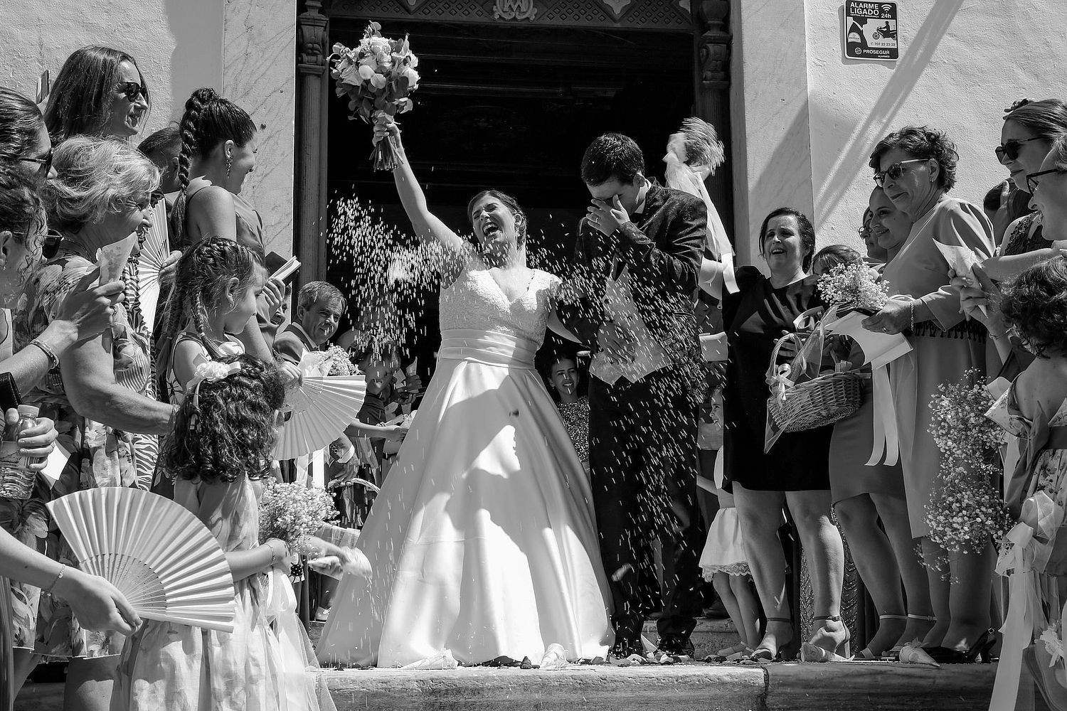 Saida Igreja no casamento da Ana e do Jose