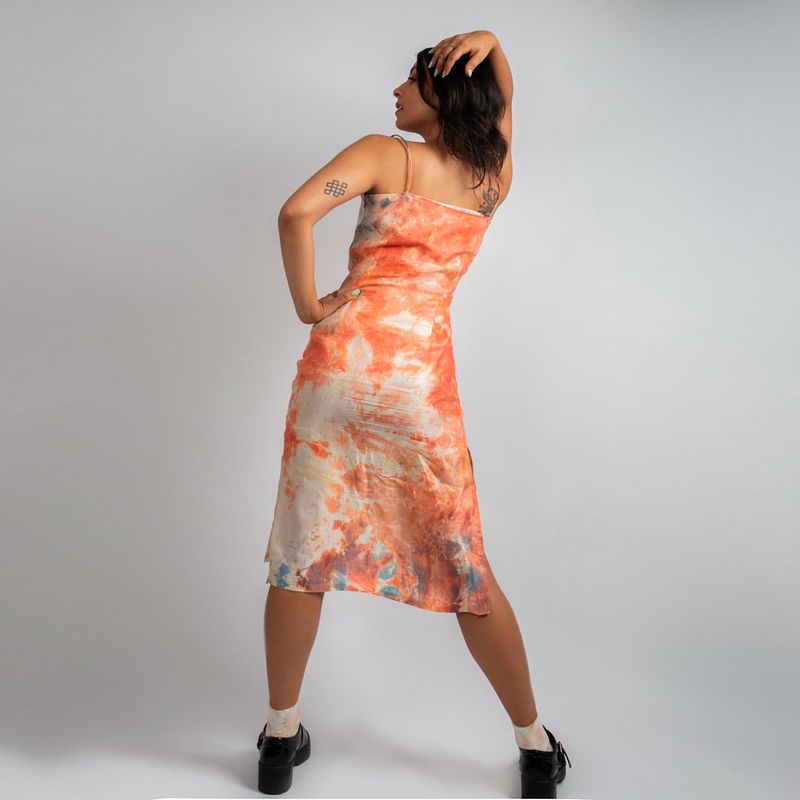 Slip Dress Iced Peach