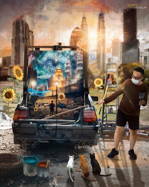 Golden Blossoms of Wonder