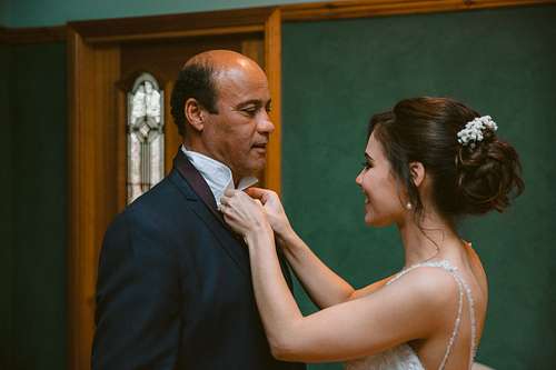 Bride Getting Ready