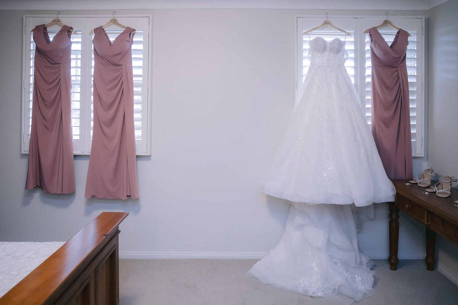 Bride Getting Ready