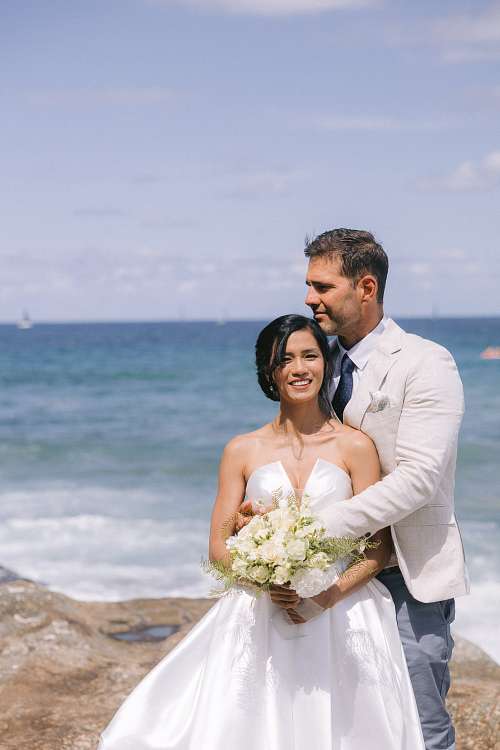 Bridal Portraits at Queenscliff, Manly
