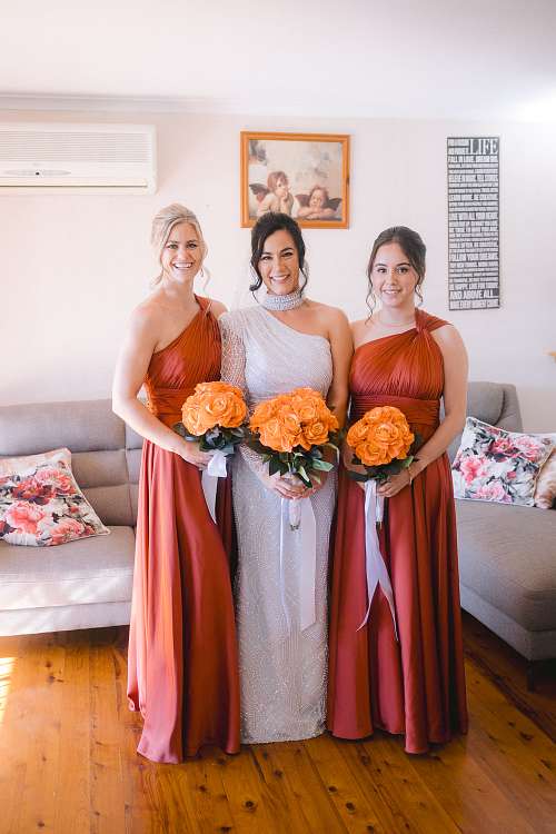 Bride Getting Ready