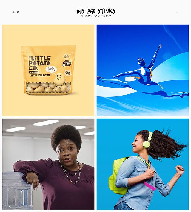 Scott Steel Portfolio Website Examples