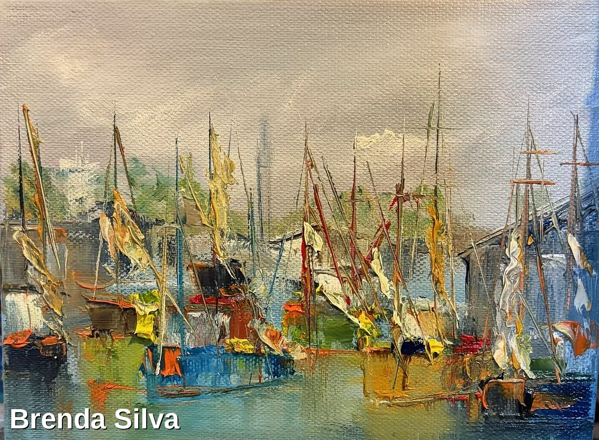 Golden Sunset by Brenda Silva