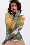 Full Sleeve Leotard - Golden Hour