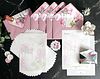 Luxury Pink Geranium Scented Letter Writing Stationery Gift Set with Accessories