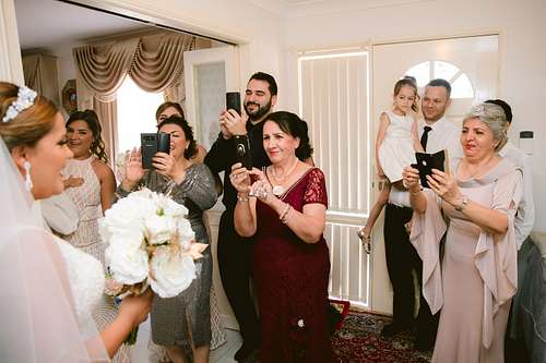 Bride Getting Ready