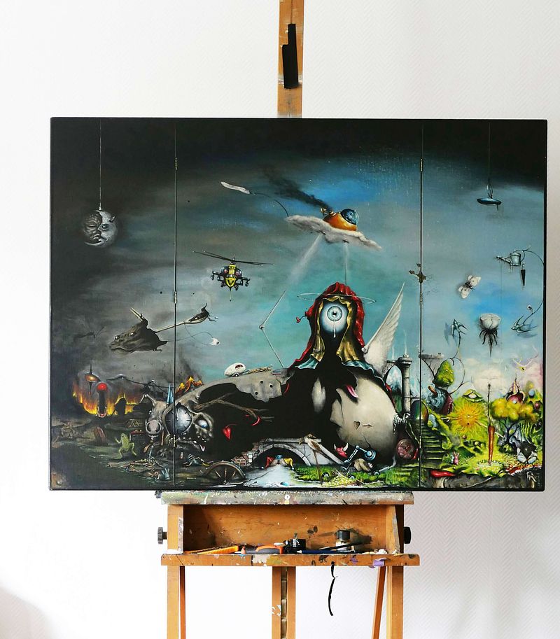 Arnold Janssen – Vision (Museum-exhibited work — Price Upon Request)