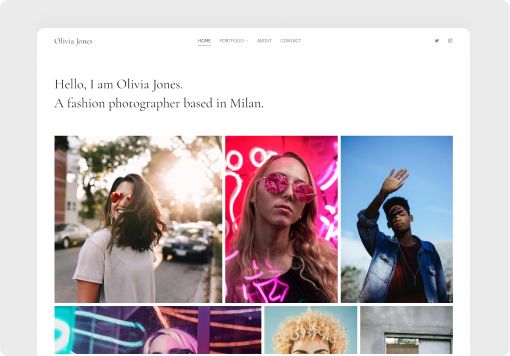 Online-Portfolio