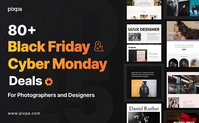 80+ Black Friday and Cyber Monday  Deals for Photographers and Designers 2025