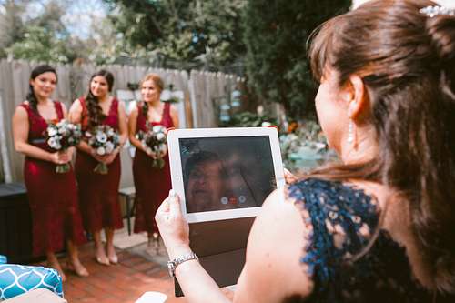 Bride Getting Ready