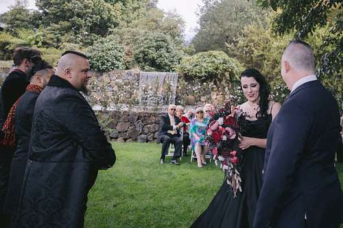 Wedding Ceremony at Blue Mountains Botanic Garden Mount Tomah