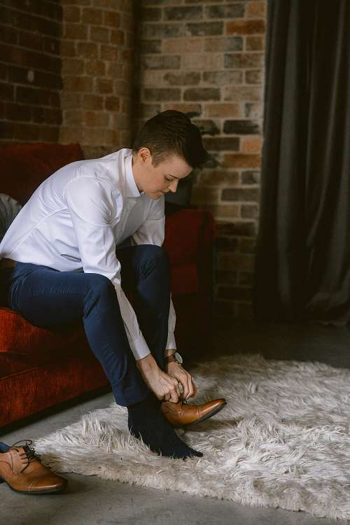 Brides Getting Ready for their Same Sex Wedding