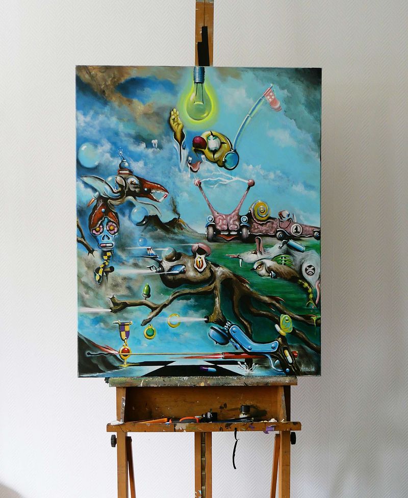 Arnold Janssen - Racing snail