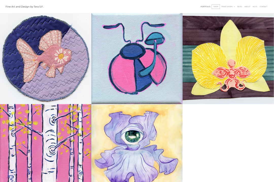 Tera Faulkner Artist Portfolio