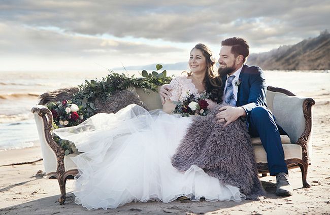 Hochzeitsfotografie am Strand