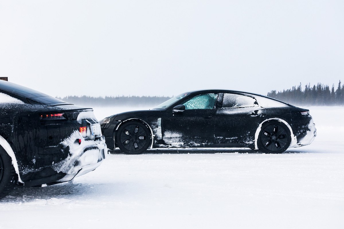 Erprobung Porsche Taycan