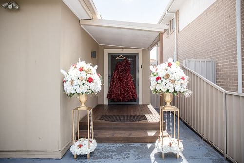 Bride Getting Ready