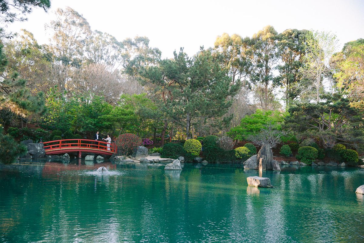 Wedding Photo at Japanese Garden