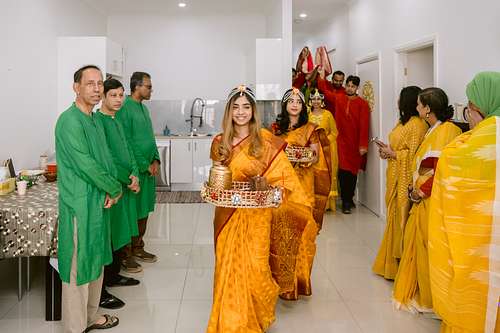 Traditional Bangladesh Gaye Holud Ceremony