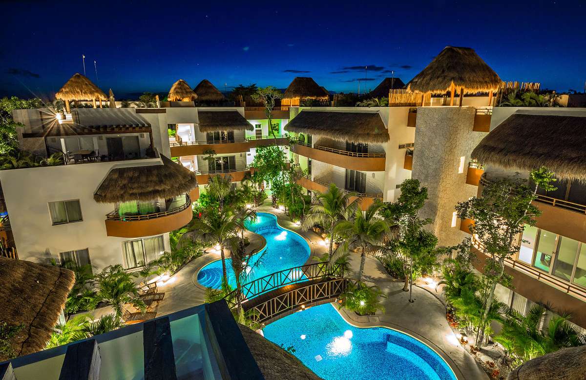 Real estate photography, Central Tulum, Mexico