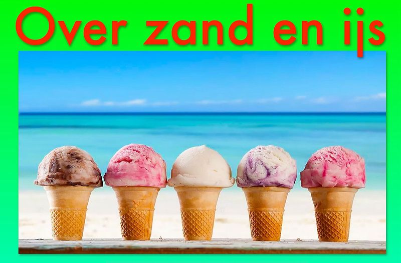 Presentatie "Over zand en IJs"
