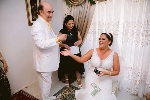Bride Getting Ready