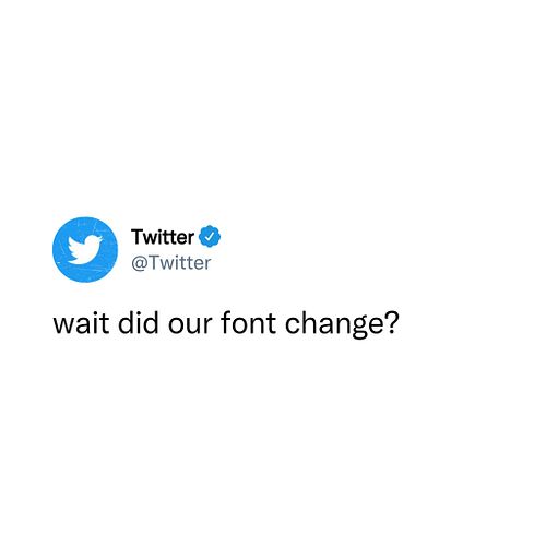 Twitter&rsquo;s New Font Is a Testament That the Little Things Matter Too