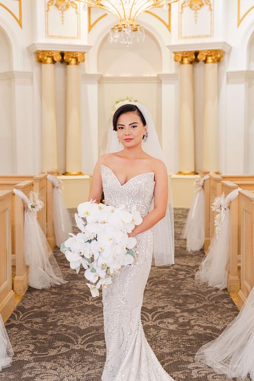 Wedding/Elopement at La Chapelle Royale at Paris Hotel, Las Vegas Nevada