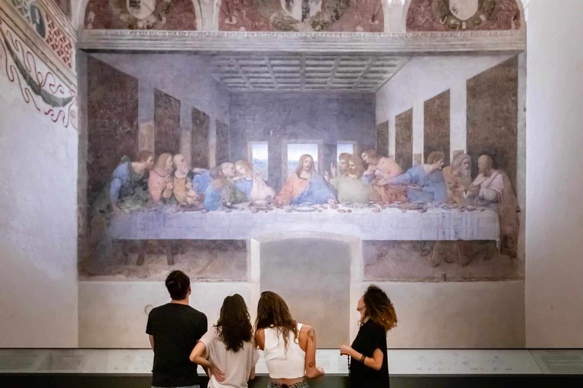 Produktbild von Das Letzte Abendmahl Leonardo Da Vinci 15. Jahrhundert Wandmalerei In Mailand 1495 1498