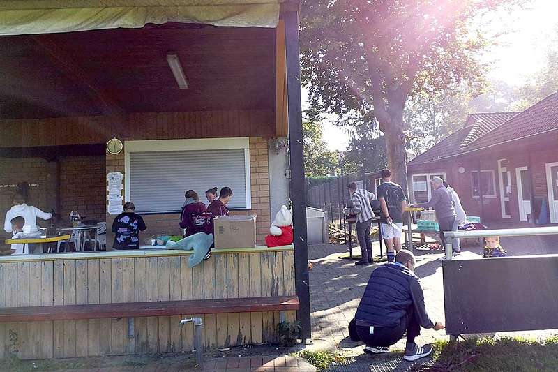 Gemütliches Grillfest und Große Dankbarkeit bei den Ibbenbürener Kickers