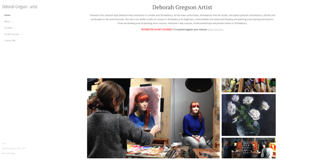 Deborah Gregson - Painter Portfolio